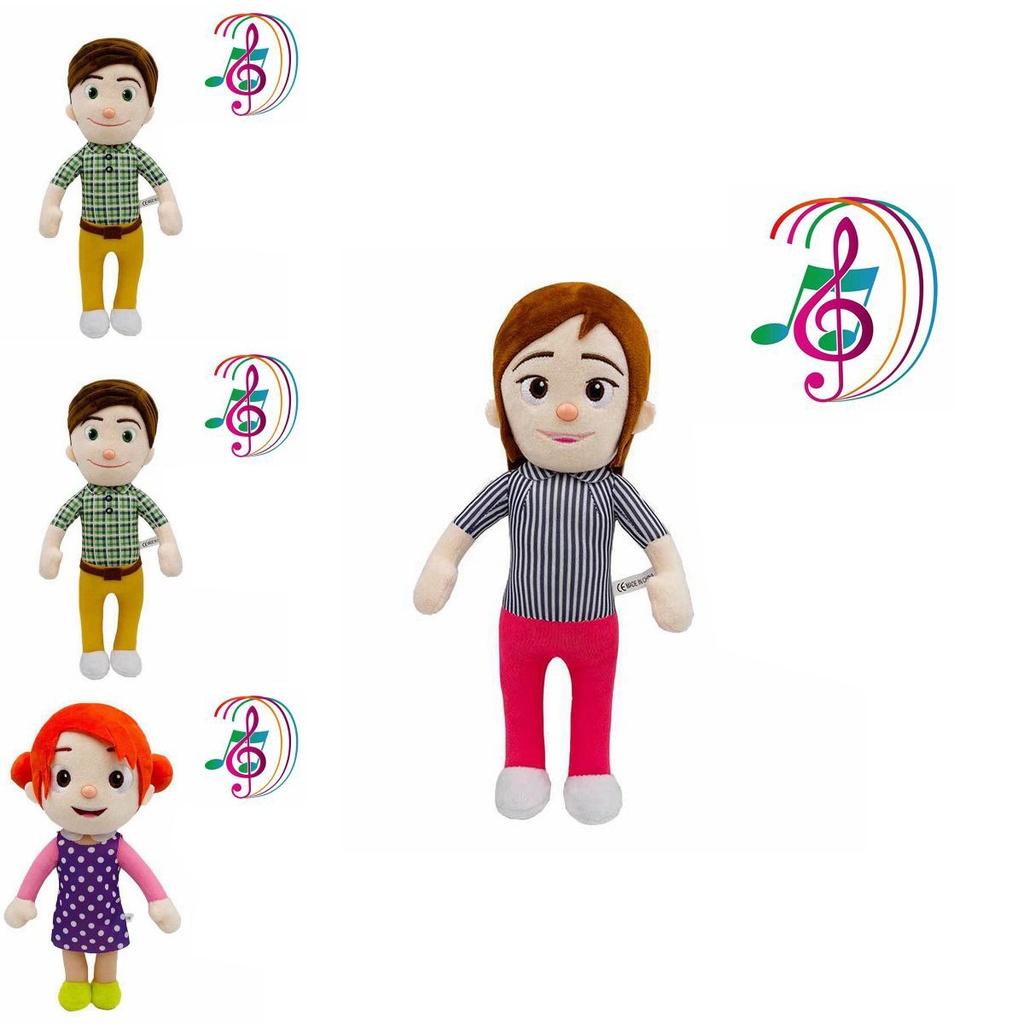 Adorable Cocomelon Music Plush Toy With Educational Features For Kids' Delight