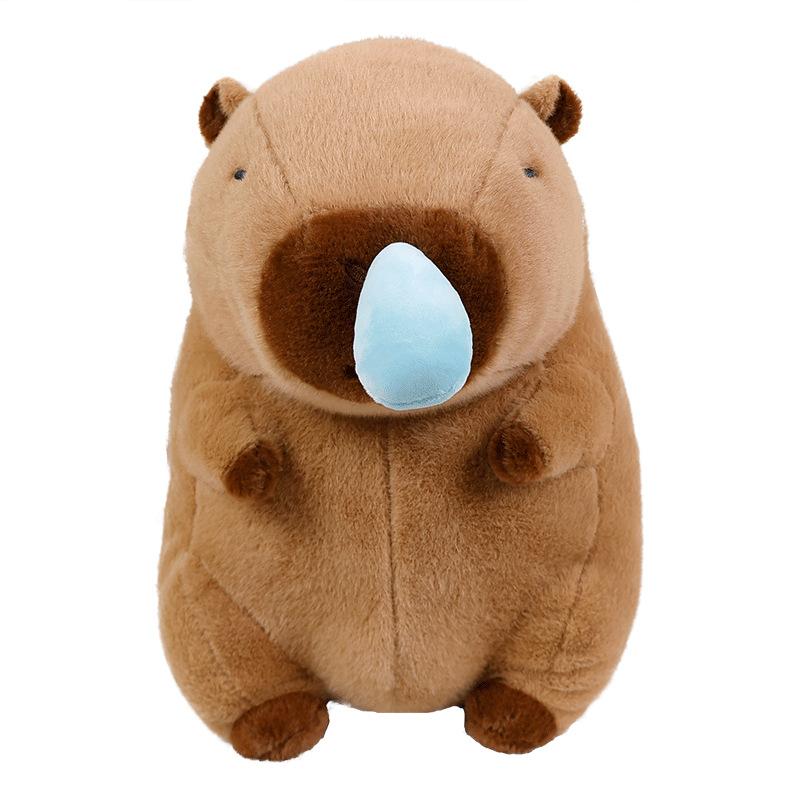 Pulling and Snot-sucking Bubble Style Kapibala Doll Capybara Doll Plush Toy Pillow Doll