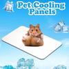 4Pcs 12 X 8Cm Cooling Mat For Small Pets, Rabbit, Guinea Pig, Hamster