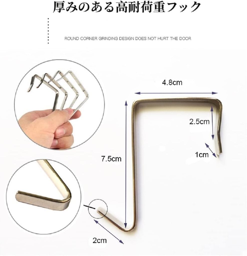 siawadeky Wall 5 30 Large Door Wall Mounted Storage Wall Mounted Storage Storage Small Item Underwear Everyday Closet Pocket, Tiers, Pockets,