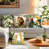 Home Decor Wild Animals In Tropical Jungle Pillow Covers Pattern Cushion Cover Suitable for Sofa Bedroom Car Pillow Cover
