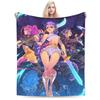 Kpop-inspired Flannel Blanket Winter  Warm Soft Throw Blanket for Children Bedroom Comfortable Bedspread Sofa Bed Cover