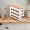 Egg Storage Rack - 4-Tier Auto Rolling - Roll Down Dispenser