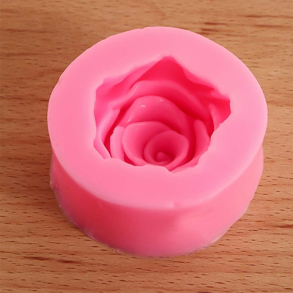 Rose Material Baking Silicone Chocolate Soap Cake Decoration Tool Fondant Mold Cake Moulds Bakeware