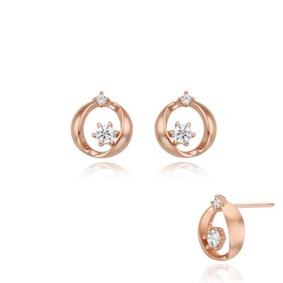 Silver Earrings Sc1571