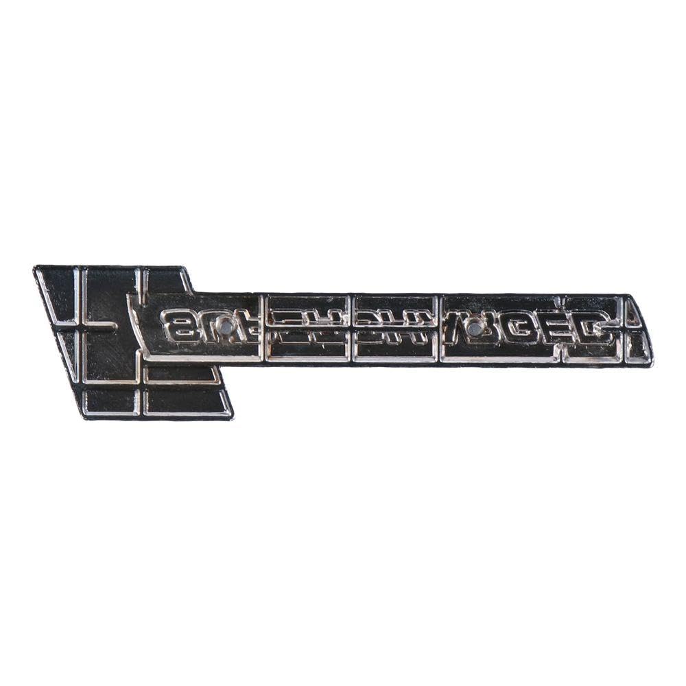 Qicarkey 3 ks Kovový emblém Supercharger 3D Logo Písmeno Auto Znak Nálepka Auto Zadní