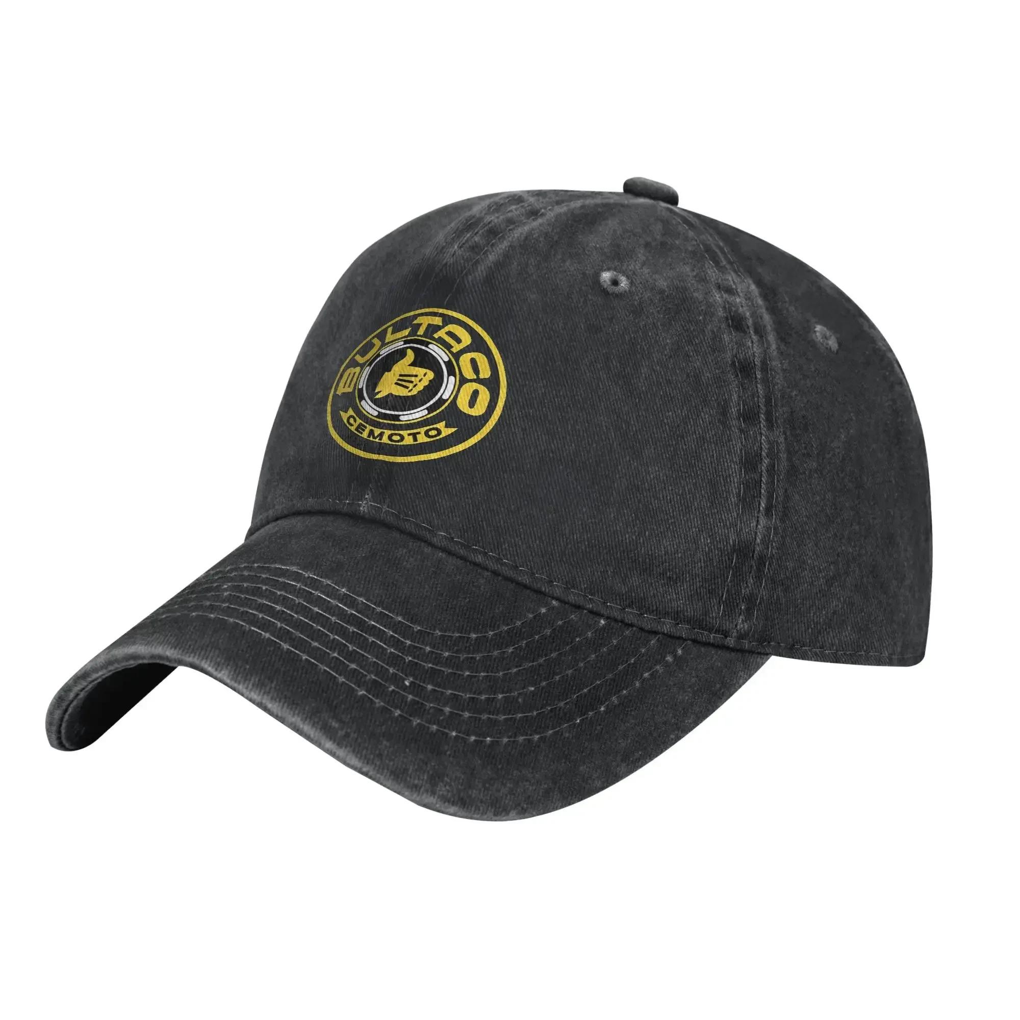 

Motorcycle Bultaco Baseball Cap Classic Distressed Cotton Cemotos Sun Cap Unisex Outdoor Running Golf Unstructured Soft Caps Hat One Size