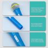 Plastic Childrens Microphone Toy Model for Stage Shows Pretend Singing for Kids Performances Halloween Event Activity