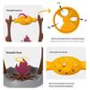 Gamelle interactive pour chat à alimentation lente avec nourriture cachée pour soulager l'ennui