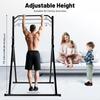 Power Tower Pull Up Bar Dip Station Assistive Trainer for Home Gym Strength Training Workout Equipment 440lb