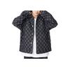 New MLB Old Flower Jackets Unisex Black 3ADKM0224-43BKS