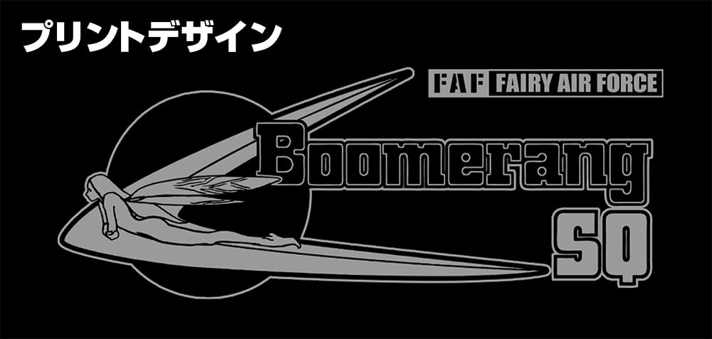 COSPA Combat Fairy Yukikaze Boomerang SQ Functional Tote Bag BLACK [Official]