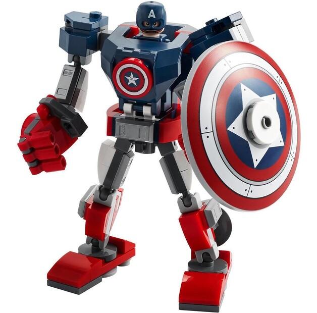 LEGO Marvel Avengers 76168 Captain America's Armored Mech