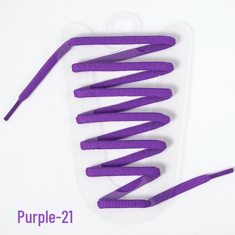 Lin Feng Flat Oval Shoelaces for Kyrie 7, Dunk Sneakers, Board, and Basketball Shoes - Unisex