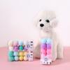 20x Small Pompoms for Cats to for Play Colorful DIY Craft and Art Supplies 3cm Soft Pom Pom Balls for Cats Lightweight