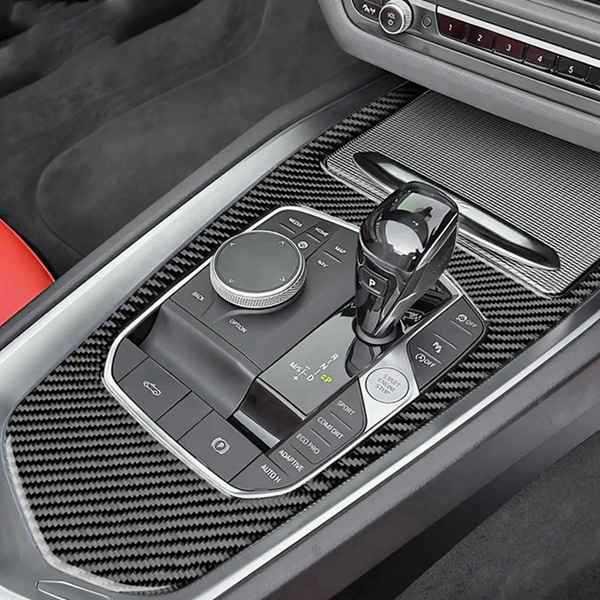 Compatible Carbon Fiber Gear Shift Panel Cover for BMW Z4 G29 (2019-2022)