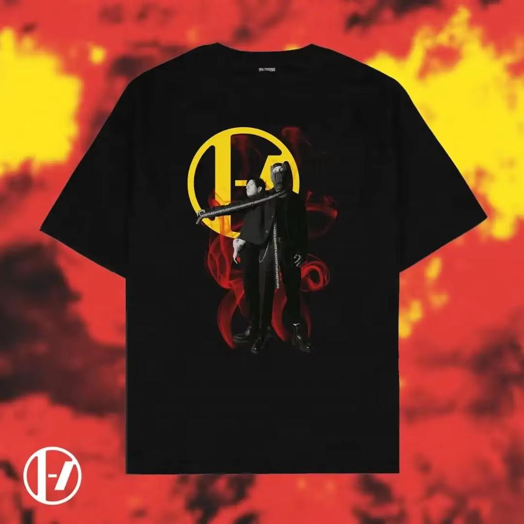 T-shirt con Stampa Grafica Band Twenty One Pilots da Uomo e Donna Manica Corta Oversize Y2k Top Hip Hop Streetwear Maglietta Oversize
