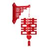 1/2/6pcs Foldable Flower Hanging Decoration Traditional Spring Festival Pendant  Living Room