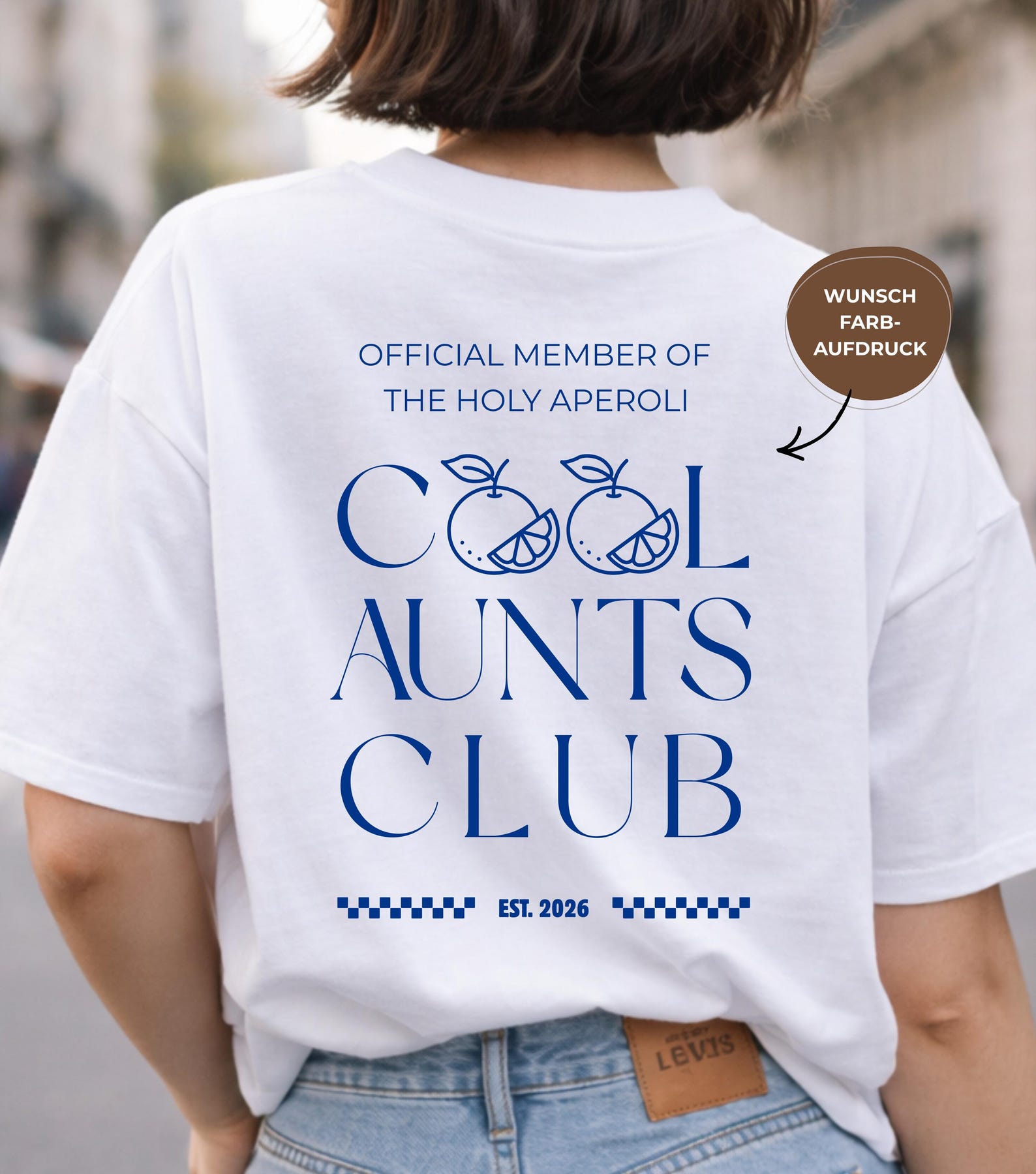 Personalized Cool Aunts Club Shirt – Gift for Auntie with Her Desired Year – Auntie T-Shirt Gift Idea XL