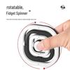Universal 3D Black & White Finger Spinner Toy: Colorful Stress Relief for Kids, Creative Infinite Flipping Gyro