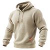 Men's Solid Color Sweatshirt Hoodie Men's Sports Large Size Casual Sweatshirt