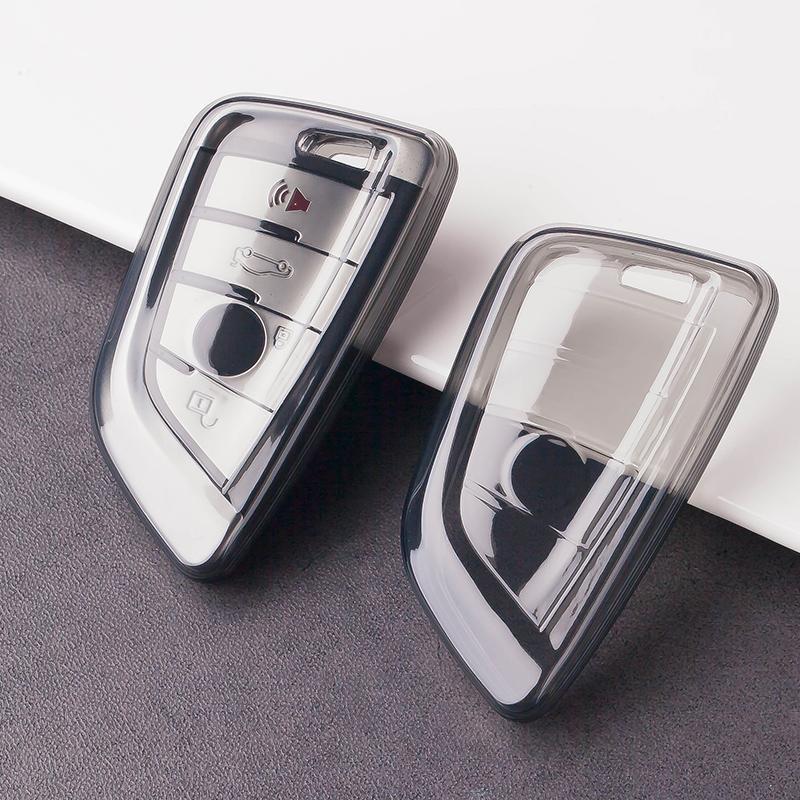 BMW Key Case for 3/5 Series, X3, X5, X2, 525, i3 - High-End Feel with Men's Buckle.