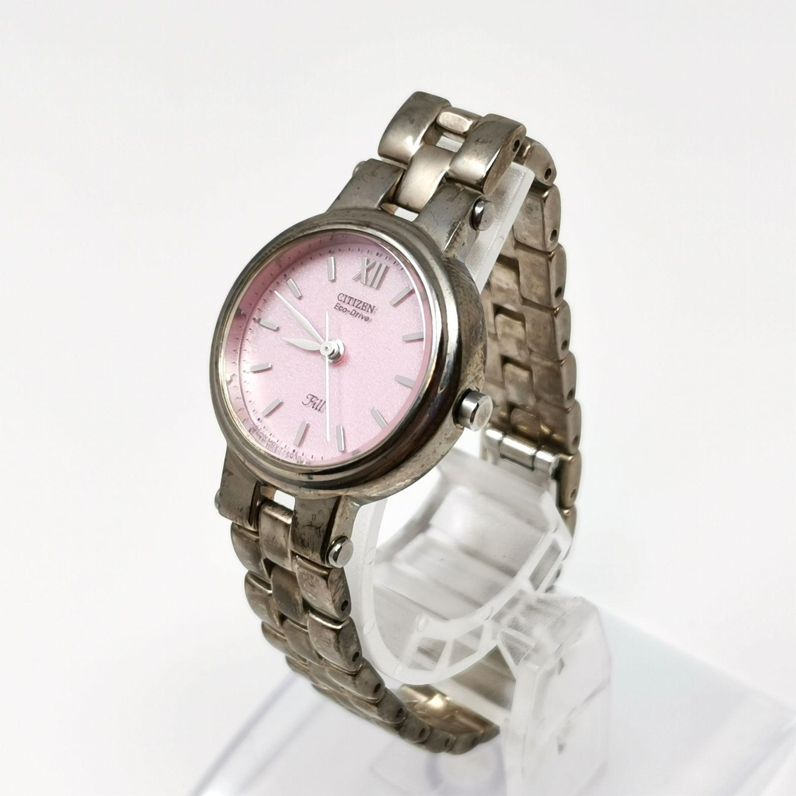 Working item Citizen Fill Eco Drive Pink Ladies Watch Solar Control Number ARCYKO2337