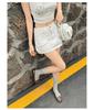 Korean Jelly Crystal Low-Cut Women's PVC Slides: 2025 Square Toe Casual Slippers