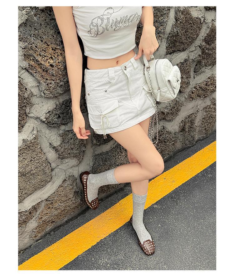 Korean Jelly Crystal Low-Cut Women's PVC Slides: 2025 Square Toe Casual Slippers