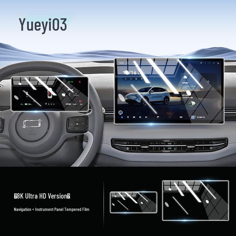 Besturn Yueyi 03 Nano-Displayschutz für Auto-Navigationsdisplay