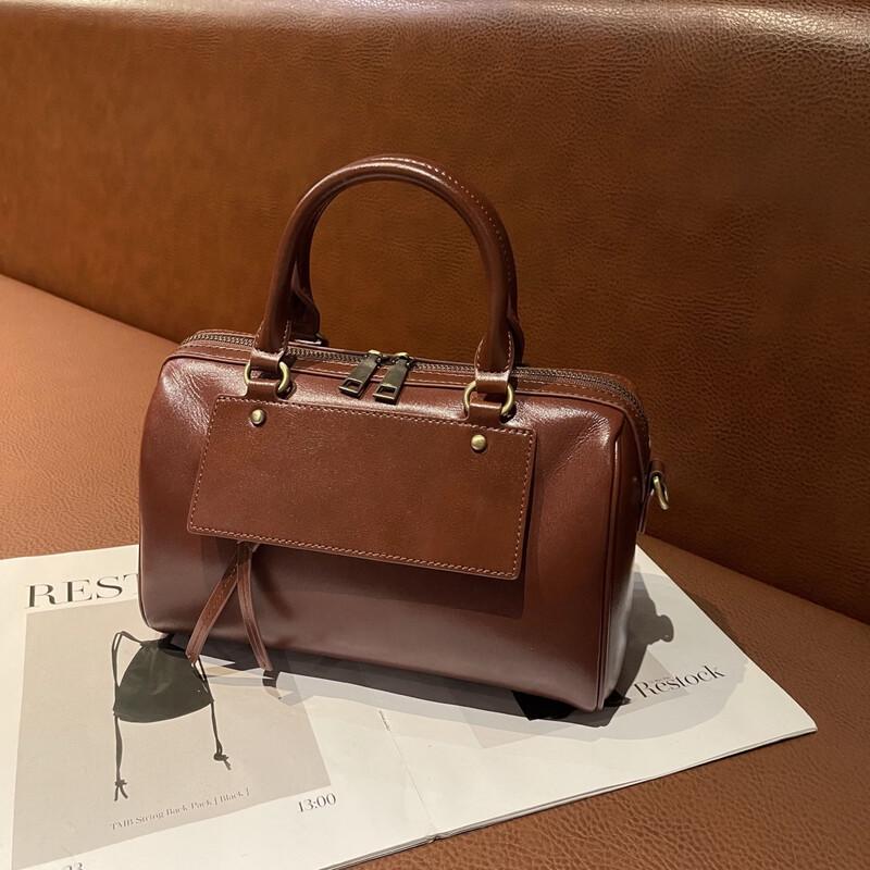 Douxiaozhu Fashion Boston Pillow Crossbody Handbag