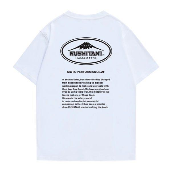 Mount Fuji Casual Cycling Suit Kushitani Crew Neck Summer Basic Simple Versatile Short-sleeved T-shirt K-1342