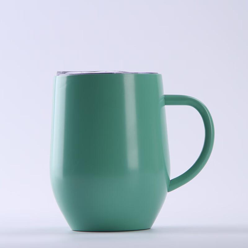 Duoli 12oz Insulated Egg-Shaped Mug with Handle