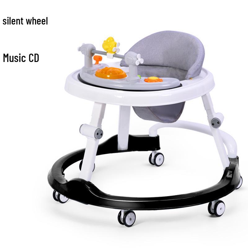Multi-Function Baby Walker: Anti-Fall, Anti-Rollover, U-Shaped, Suitable for Boys & Girls.