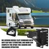 Trailer Spare Tire Mount - Carbon Steel Tyre Mount Spare Tire Carrier for Truck RV Travel Storage Transport Road Trip Essential