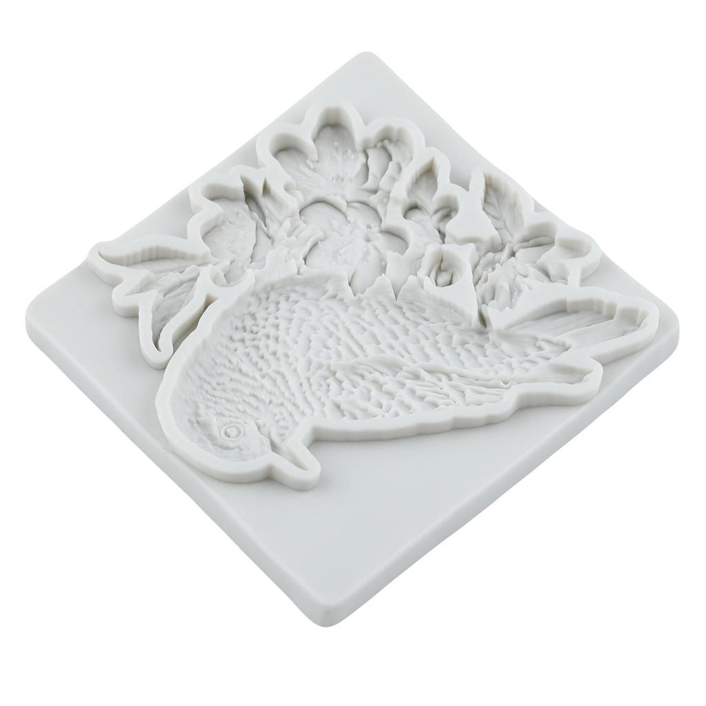 Silikonová forma Pták Květ Větev Formy na Fondán Pták Nástroje na Zdobení Dortů Téma Dort Dezert Zdobená Forma na Čokoládu Cukroví