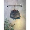 C S In The Room hitCh Gray waShed CuttIng Denim ShortS