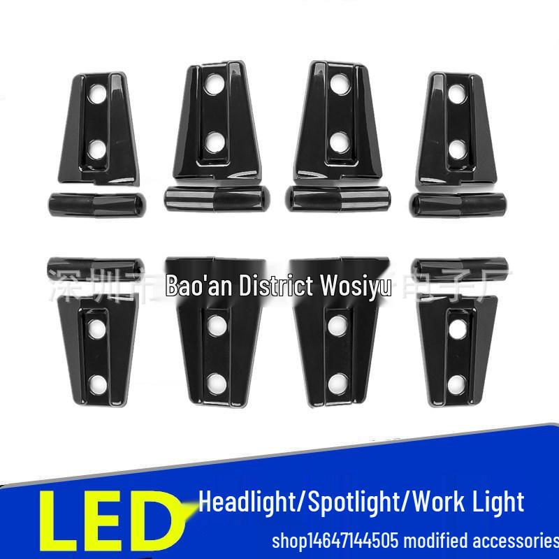 

Комплект накладок на петли капота и замки дверей для Jeep JK Wrangler (2-дверный/4-дверный) Hinge Cover - 2-Door