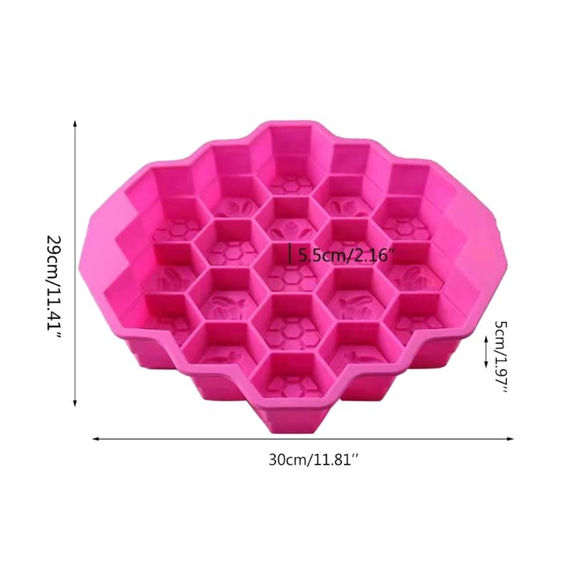 Unique Polygonal Silicone Mold Making Mousses Cake Mold Decorating Baking Tool for Making Chocolate Fondant Dessert