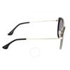 Bertha Reese Mirror Coating Cat Eye Ladies Sunglasses Brsbr044gd
