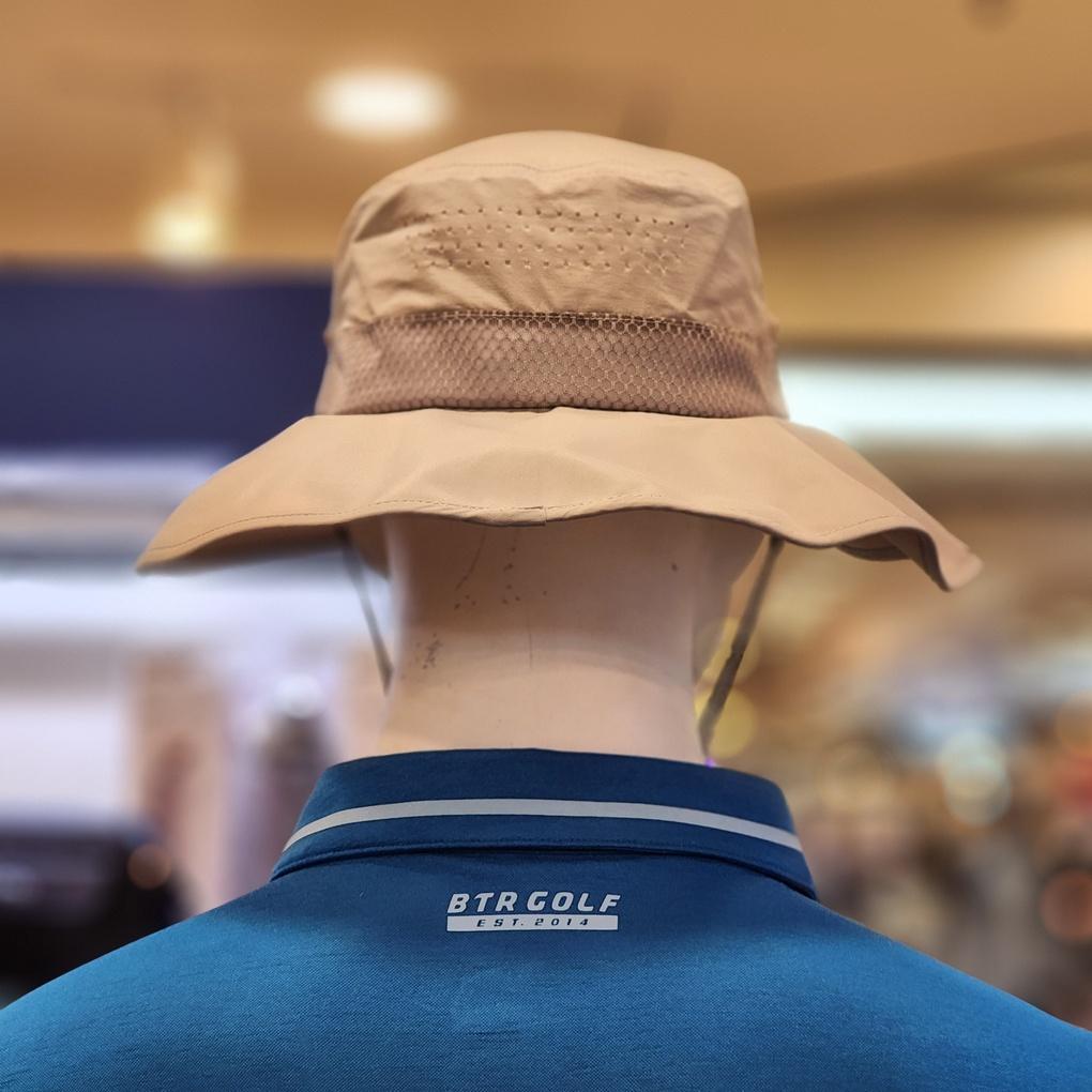 BTR Golf BVC4998MLGR Men's Summer Mesh Color Block Rowing Hat Cowboy Bucket Hat