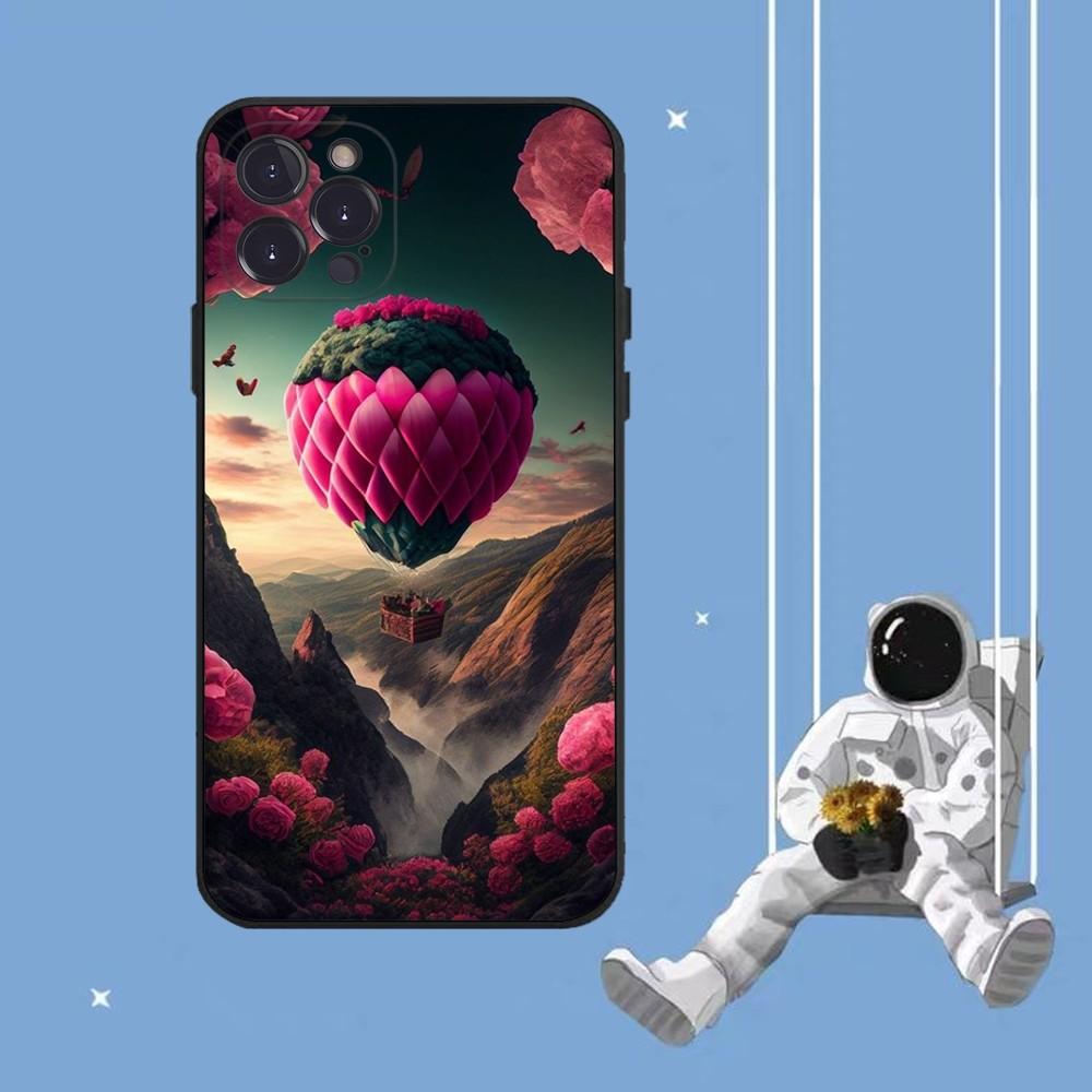 Hot Air Balloon Phone Case For iPhone 14 11 12 13 Mini Pro XS Max Cover 6 7 8 Plus X XR SE 2020 Funda Shell