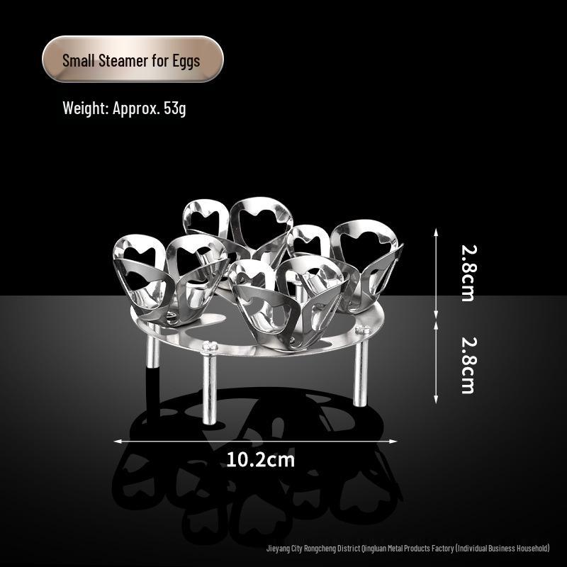 

Пароварка для яиц в форме лепестка из нержавеющей стали 304 - Многофункциональная кухонная пароварка и подставка