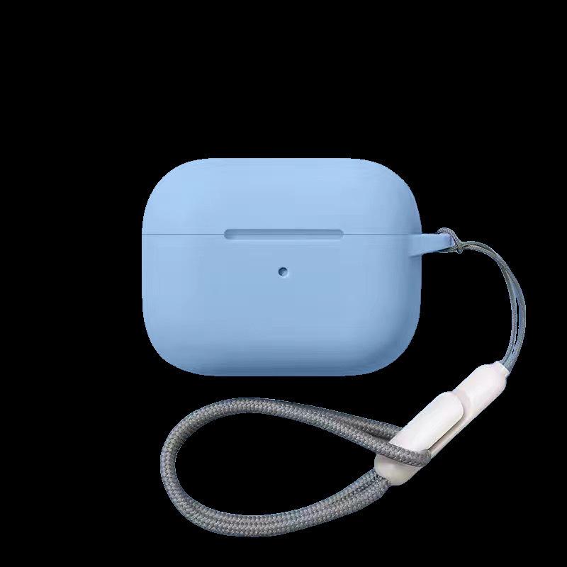 Solid Gray Silicone Case for AirPods Pro 2nd Gen & AirPods 3