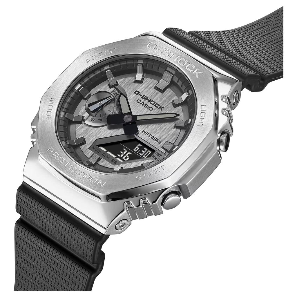 Casio Men G-STEEL Series Silver Watch GM-2100-1A GM-2100-1A