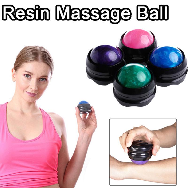 Manual Massage Roller Ball Waist Hip Relaxer Muscle Relaxation Massage Ball Stress Release Body Pain Relief Therapy Foot Back