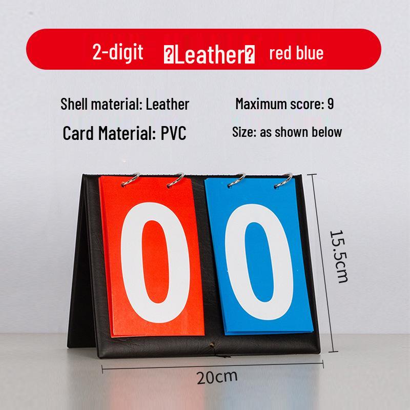 

Multisport Flip Scoreboard for Table Tennis, Football, Badminton, Basketball - Convenient for Competitions