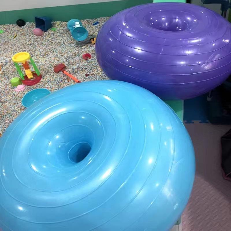 Stability Slimming Yoga Ball: Thickened PVC Explosion-Proof Inflatable Fitness Ball