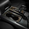 2pcs Wood Grain Gear Shift & Cup Holder Frame Trim for 2015- Ford F-150 ABS