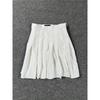 Export Export Original Order Leftover Stock Woven Chiffon Micro Elastic Pleated High Waist Women's Summer Skirt Short Skirt a Swing